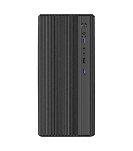 Корпус ExeGate BAA-503U2, Mini-Tower, чёрный, 1 x 80/90 мм