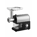 Мясорубка электрическая Endever Sigma-114 черный/стальной, 2600 Вт, 2.0 кг/мин, реверс, защита от перегрузки, металлический лоток, насадки - 5, фото 1