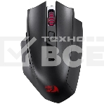 Мышь беспроводная REDRAGON Woki черный, 26000 dpi, радиоканал, Bluetooth, USB, кнопки - 6, фото 1
