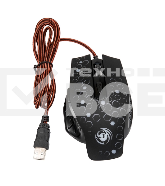 Мышь проводная Dialog Gan-Kata MGK-11U черный, 2400 dpi, USB, кнопки - 6