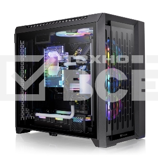 Компьютерный корпус Thermaltake CA-1X6-00F1WN-01 CTE C750 TG ARGB/Black/Win/SPCC/Tempered Glass*2/CT140 ARGB Fan*3/Brown Box CTE C750