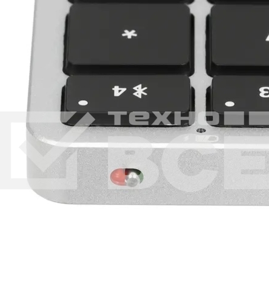 Клавиатура беспроводная Satechi Slim X3 Bluetooth Backlit Keyboard, Bluetooth, Серебристый ST-BTSX3S-RU