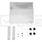 Конвектор электрический MTX CH-1000, белый, 1000 Вт, 10 м2, термостат, фото2