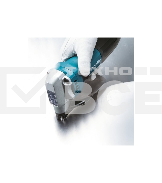 Ножницы листовые Makita JS1602 {380Вт,4000об\м,рез-1.6мм,1.6кг,кор,minR реза-300мм}