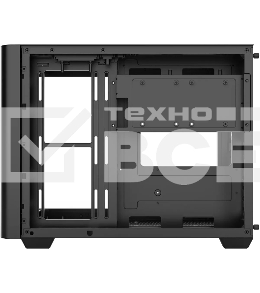 Компьютерный корпус Bloody BD-CC112 черный без БП mATX 9x120мм 2xUSB 3.0 audio bott PSU