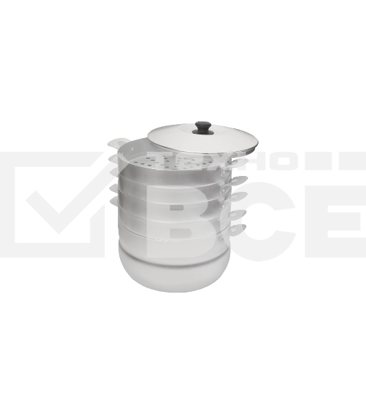 Мантоварка КАЛИТВА 180640 6,0 л 4 сетки,алюм.