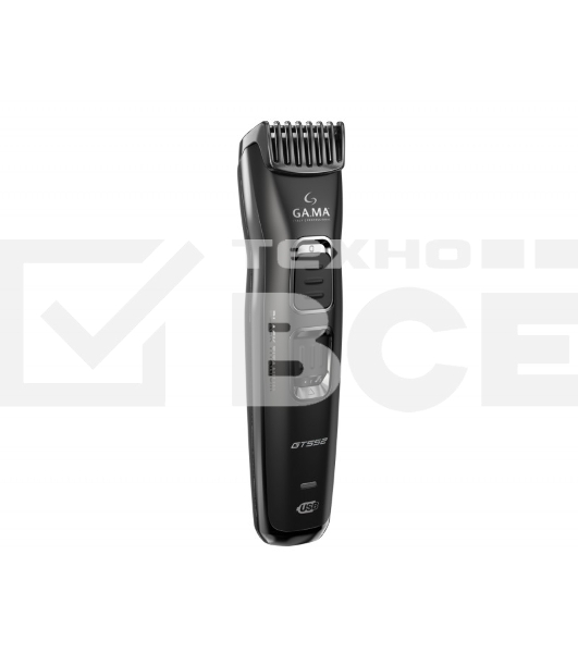 Триммер для стрижки GT552 BLACK TITANIUM - HF GA.MA черный