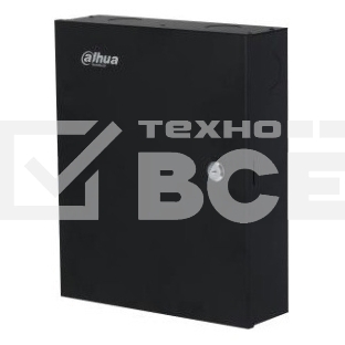 Контроллер на 2 двери Dahua DHI-ASC2202C-D (2-сторонний доступ)> Поддержка TCP/IP> Протоколы связи: RS-485 и Wiegand (W26 и W34)> Емкость: 100 000 пользователей. До 500 000 записей о считывании карт>