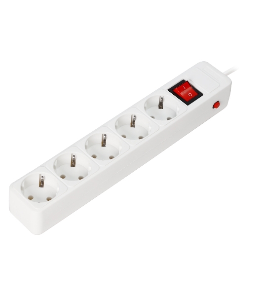 Сетевой фильтр Smartbuy (SBSP-5-50-W) 5 гн х 5,0 м белый