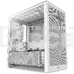Компьютерный корпус без блока питания Case NZXT H3 Flow (2025), Midi-Tower, TG, 1x120мм, 1xUSB-A 3.2 + 1xUSB-C 3.2, mATX, mITX White, фото 1