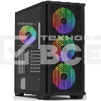 Компьютерный корпус ZALMAN Z10 PLUS, ATX, черный, WINDOW, 2x3.5