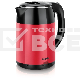 Чайник электрический BBK EK1709P черный/красный