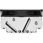 Кулер для процессора PCCooler RC400-53 (125W, 4-pin PWM, 53.5мм, Al/Cu, 4x6мм, 1x92мм, 43CFM, 31.2dBA, 2700RPM, S: 1851/1700/1200/20XX/115X, AM5/AM4, silver, black), фото7