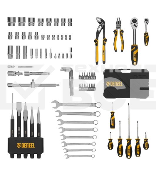 Набор инструментов Denzel 1/2