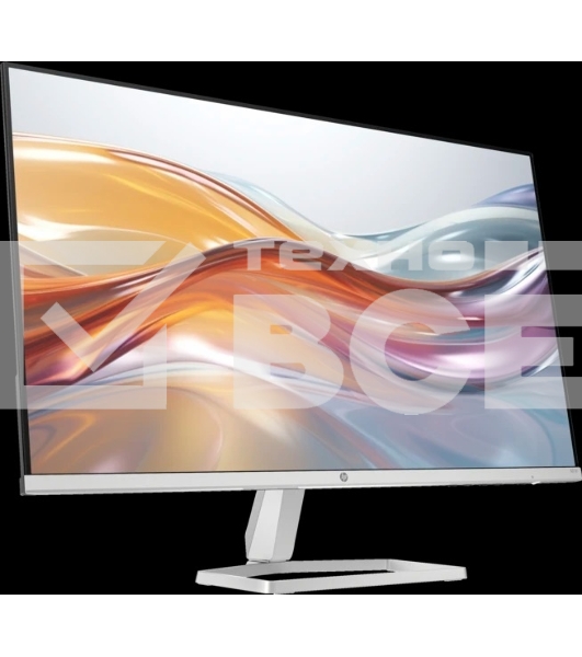 Монитор 27' HP 527SF IPS 1920x1080, 100 Гц, 5 мс, 16:9, 300 кд/м², 2xHDMI, 1xD-Sub, белый/серебристый, черный