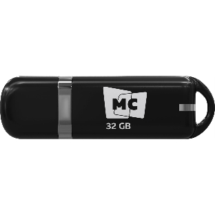 Флешка USB MORE CHOICE МФБ32 Black (4620202558695), 32GB, USB 2.0, R/W 15/6, черный