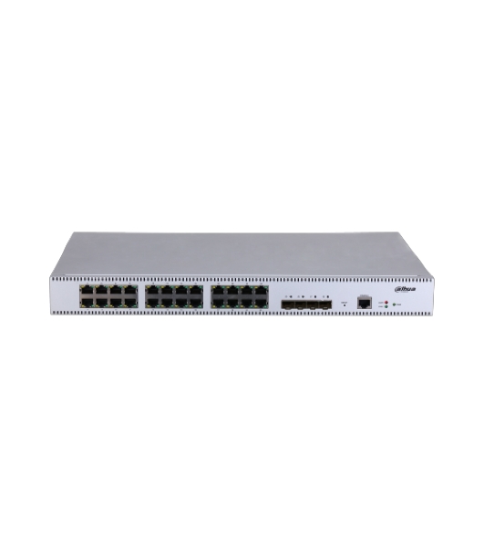 Коммутатор Dahua DH-SG5028X, 24×1 Гбит/с + 4×10 Гбит/с SFP+, управляемый