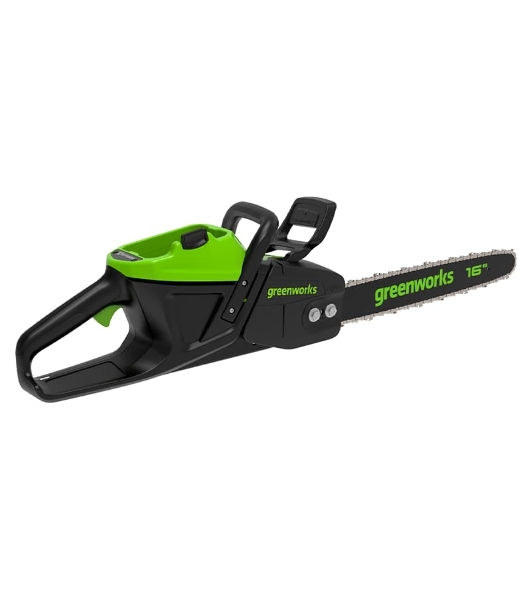 Цепная пила аккумуляторная GreenWorks GD60CS25, 60V, 40 см, бесщеточная, 2500 Вт, без АКБ и ЗУ (2008907)