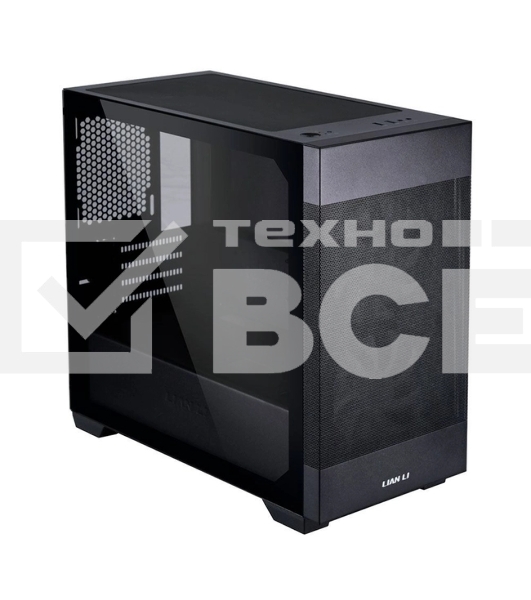 Компьютерный корпус Lian-Li Lancool 205M Mesh черный без БП ATX 2xUSB3.0 audio bott PSU