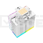Кулер ID-Cooling Frozn A410 ARGB Wh белый 120мм алюминий+медь 2000rpm 30db 4-pin 220W 152мм, фото5
