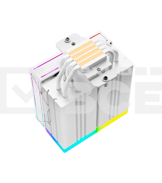 Кулер ID-Cooling Frozn A410 ARGB Wh белый 120мм алюминий+медь 2000rpm 30db 4-pin 220W 152мм