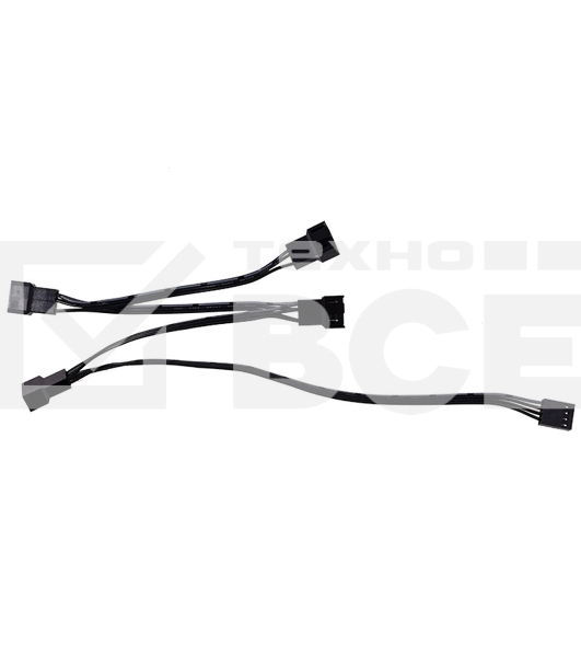 Кабель-разветвитель 1/4 ID-COOLING FS-04 (160шт/кор, 12V, PWM, 4 pin) Retail