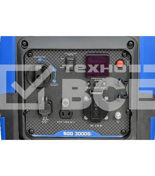 Электрогенератор бензиновый ТСС SGG 3000Si, 3 кВт, 60 дБ, 21 кг