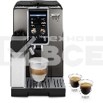 Кофемашина автоматическая DeLonghi Dinamica Plus ECAM380.95.TB черный/серый, исп. кофе - зерновой/молотый, 1.8 л, 1450 Вт, 15 Бар., фото2