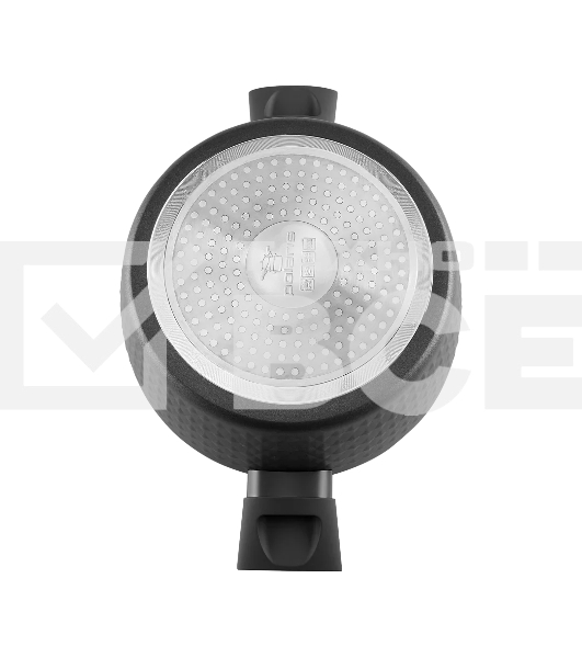 Кастрюля Polaris Kontur 24C 4.2л. d=24см (с крышкой) черный (015082)