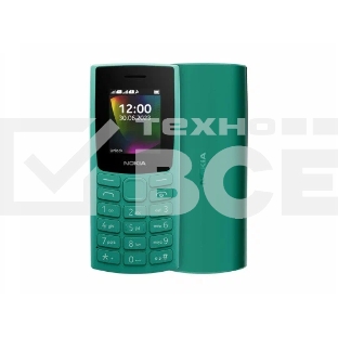 Мобильный телефон Nokia 106 TA-1564 DS EAC 4/4Mb, зеленый
