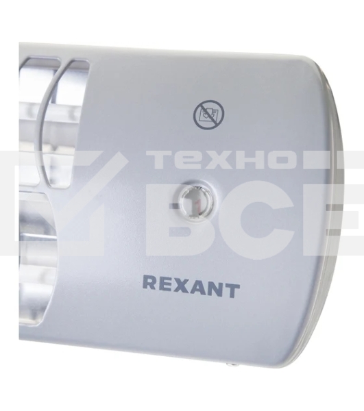Инфракрасный обогреватель панельный Rexant 60-0060, серый, кварцевый, 1500 Вт, 20 м2, 3 режима обогрева