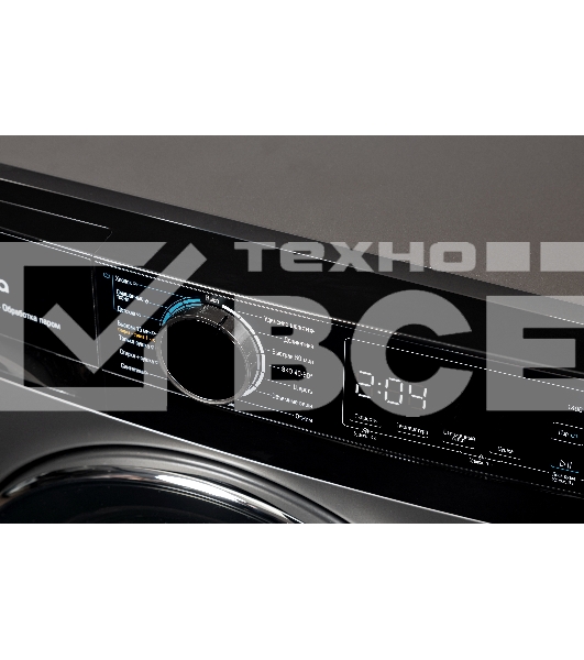 Стиральная машина Бирюса WMD-MX814/15 DM черная, загрузка фронтальная 8кг, 1400 об/мин., класс: A