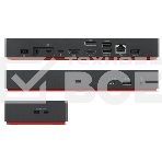 Док-станция Lenovo ThinkPad Universal Thunderbolt 4 Dock  USB-C Dock (2x DP, 1x HDMI, 4x USB A 3.1 Gen 1, 1x USB Type-C, 1x RJ-45, 1x Combo Audio Jack 3.5mm/Thunderbolt 4 Power/Up to 4 ext monitors, фото4