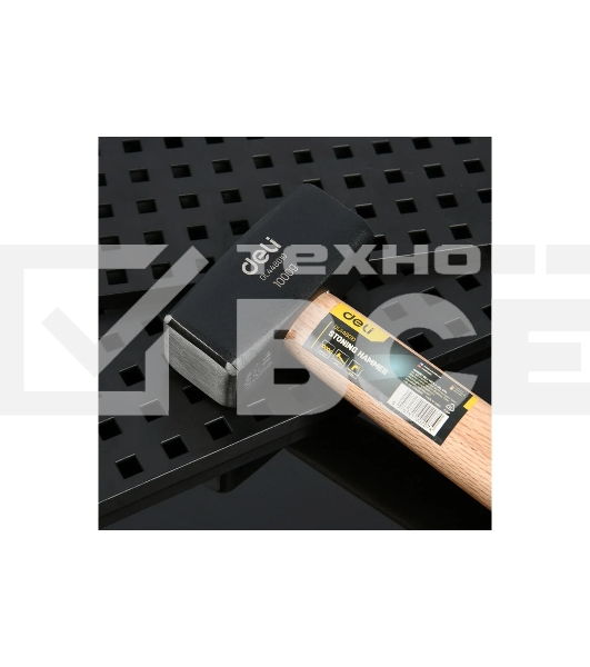 Кувалда Deli DL448010 1000 гр, деревянная рукоять