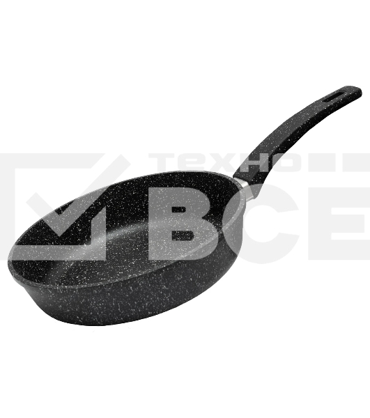 Сковорода из литого алюминия REALPRESS В24Нр 24 см черный