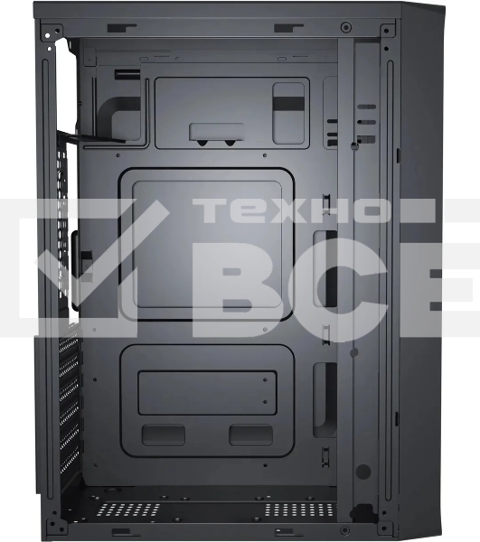 Компьютерный корпус Digma DCC-MD302 черный без БП ATX 1x80мм 3x120мм 2xUSB 2.0 2xUSB 3.0 audio