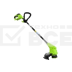 Триммер Greenworks 25 см, авт., 24V, с АБ 2 А.ч. и ЗУ слайдер 2,0А 2107207SA, фото6