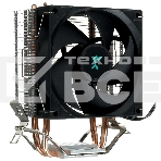 Кулер для процессора DEEPCOOL AG200 черный, 92 мм, алюминий/медь, 3050 об/мин, 30.5 дБ, 4 pin, 100 Вт, 133 мм, фото 1