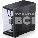 Корпус без блока питания Корпус JONSBO D300 Black MATX без БП, боковая панель из закаленного стекла, mini-ITX, micro-ATX, черный, фото6