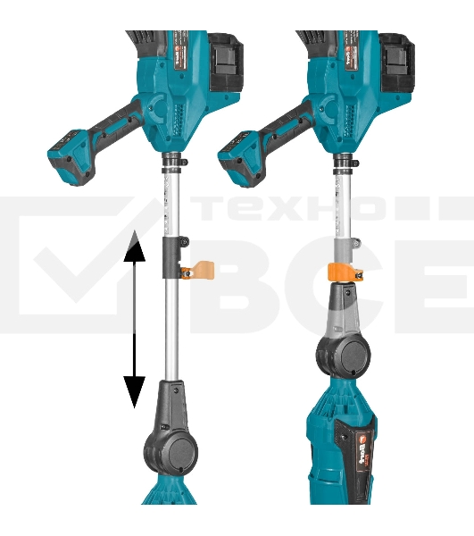 Воздуходувка аккумуляторная Bort BSS-40Li SuperJet (93418569)