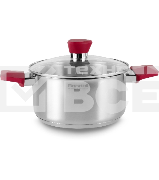 Набор посуды Rondell Strike RDS-1664 (ST) стальной