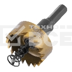 Коронка по металлу Denzel HSS, 32 мм, нитридтитановое покрытие, фото 1