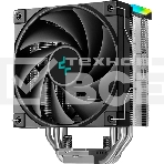 Устройство охлаждения(кулер) Deepcool AK400 Digital SE Soc-AM5/AM4/1200/1700/1851 черный 4-pin 19-28dB Al+Cu LCD 220W 812gr Ret (R-AK400-BKADMN-GJD), фото2