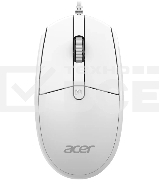 Комплект клавиатура + мышь Acer OCC400 клав:белый мышь:белый USB (ZL.ACCCC.014)
