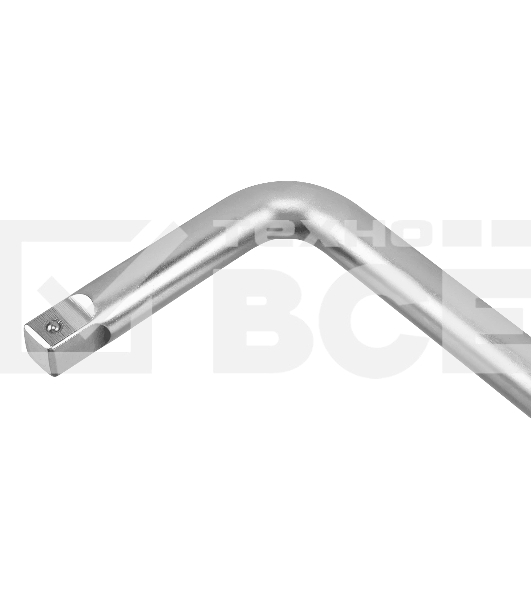 Вороток Г-образный Denzel 450x150 мм, квадрат 3/4