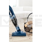 Пылесос вертикальный Bosch BBHF216 синий, питание от аккумулятора, 14.4 Вт, уборка сухая, пылесборник 0,4 л, фото3
