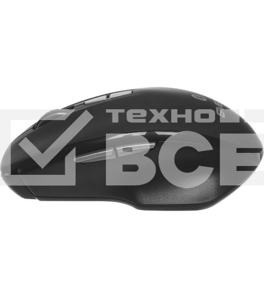 Мышь беспроводная SVEN RX-590SW черный, 1600 dpi, радиоканал, Bluetooth, USB, кнопки - 7
