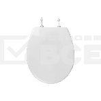 Сиденье для унитаза Виктория белое, фото4