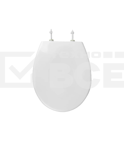 Сиденье для унитаза Виктория белое