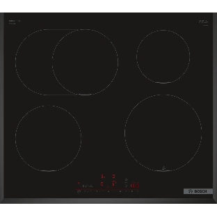 Индукционная варочная поверхность Bosch PIF651HC1E, 4 конфорки, с зоной расширения, стеклокерамика, 7400 Вт